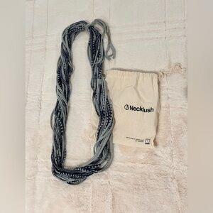 Necklush chunky cotton jersey unisex infinity scarf/necklace